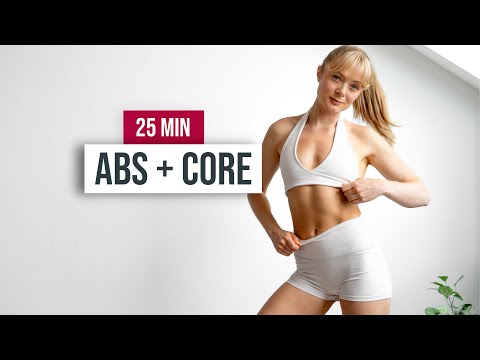25 MIN DEEP CORE AND ABS WORKOUT - Crazy Burn, No Equipment, No Repeat Exercises