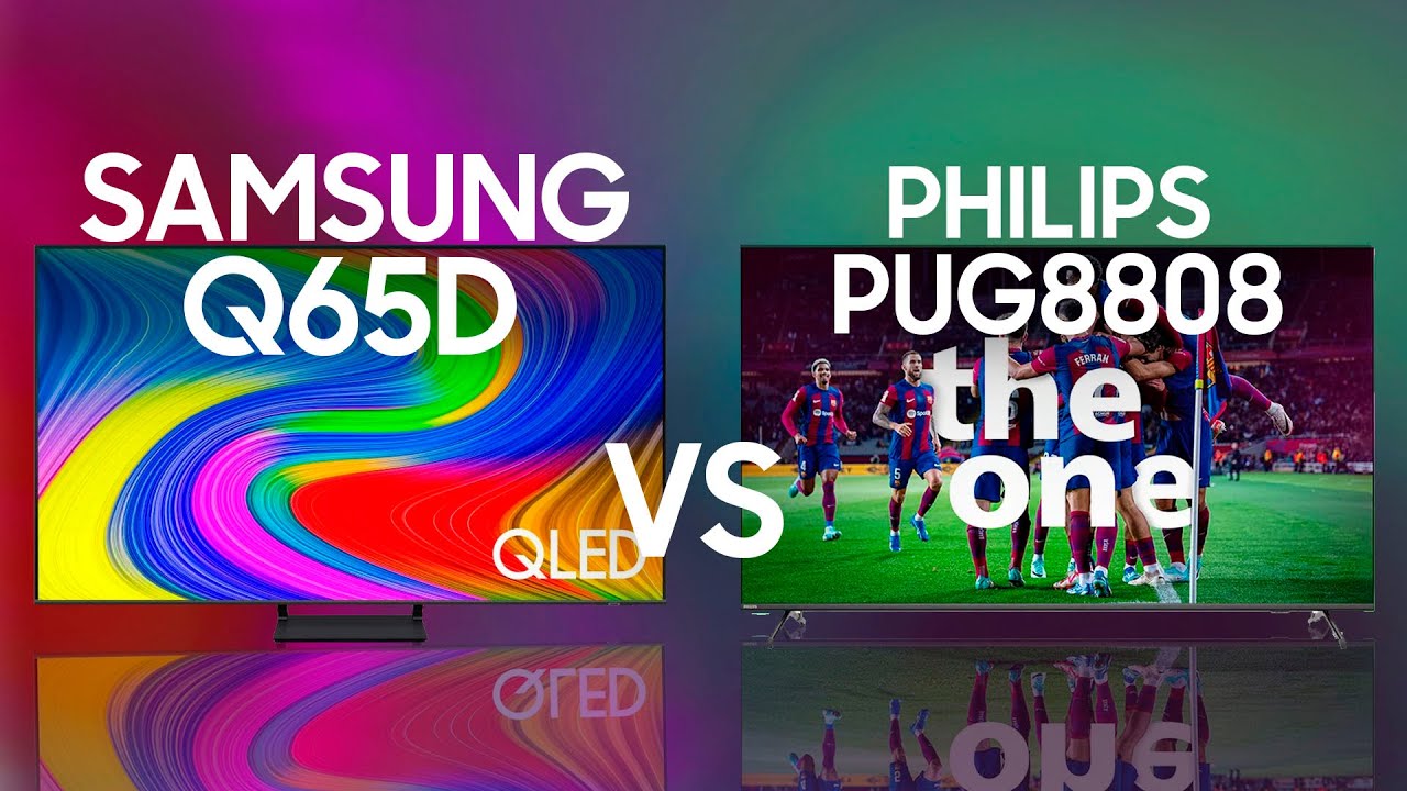 TV QLED é SEMPRE melhor? Philips The One vs Samsung Q65D