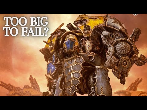 Adeptus Titanicus - Warmaster Iconoclast Heavy Battle Titan - Sneak Preview