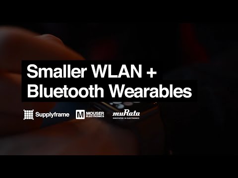 Smaller WLAN + Bluetooth Wearables