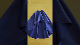 High low skirt cutting tutorial #viralvideo #trending #shorts #sewingtutorial