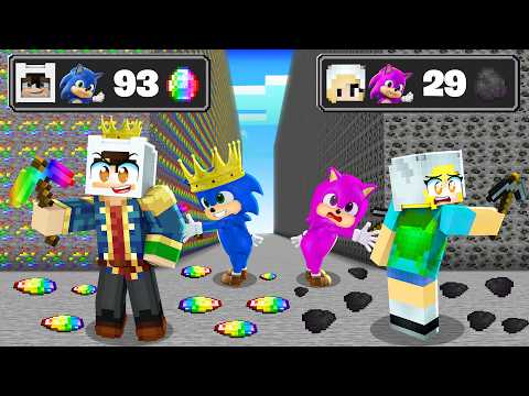 KRAL ERKEKLER VS FAKİR KIZLAR MADEN KAPIŞMASI 😨 Minecraft