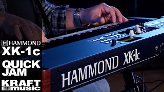 Video thumbnail for Hammond XK-1c Compact Organ - Quick Jam by Kraft Music