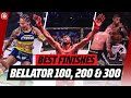 Bellator 100, 200 & 300 ?? | All the BEST FINISHES ? | Bellator MMA