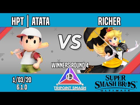 Tripoint Smash 91 - Winners Round 4 - HPT | ATATA(Ness) Vs. Richer(Peach)
