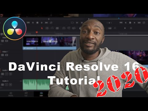 LEARN DAVINCI RESOLVE 16 IN 20 MINUTES - Re-upload