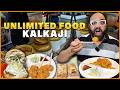 Street Food KALKA JI Pani Puri Tandoori Momos Chicken Tikka Roll Gupta Burger Kathi Kebab