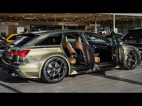 2025 AUDI RS6 FULL EXCLUSIVE - Interior, Exterior and Sound