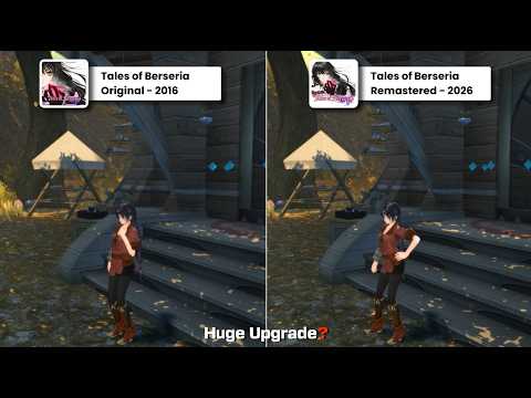 Tales of Berseria Original (2016) vs Remastered (2026) | Graphics Comparison