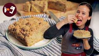 El truco para que tu Bizcocho Crumble quede perfecto (Estilo Nueva York)