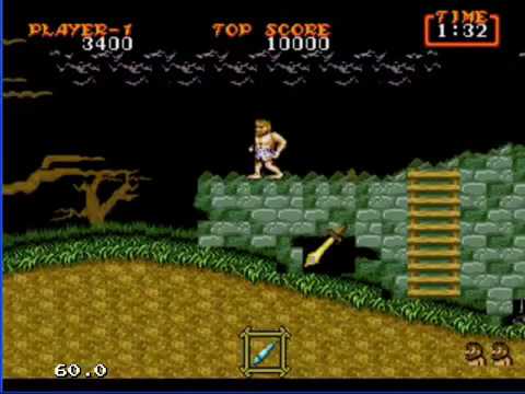 ghouls'n ghosts sega saturn