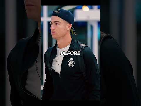 RONALDO RETURNED TO HIS NOODLE HAIRSTYLE BEFORE THE AL HILAL MATCH 🤩🔥