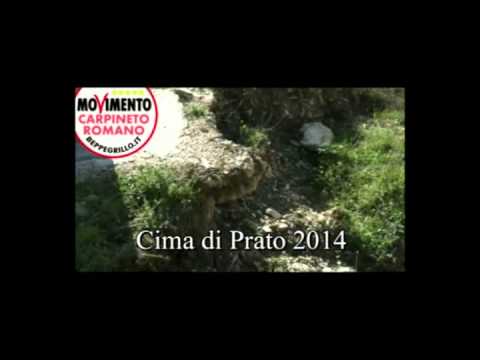 Frana località Cima di Prato, Carpineto Romano (RM), 2014