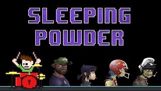 Gorillaz - Sleeping Powder (Blind Drum Cover) -- The8BitDrummer