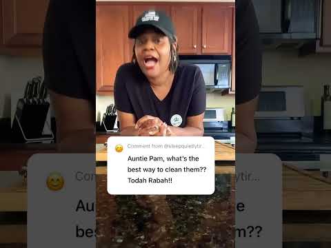 How to Clean Mushrooms! #shorts