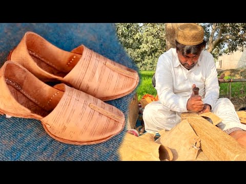 Craftsmen how Make Handmade Leather Shoes for Men | Handcrafting Brogue Shoes in Finest Leather |