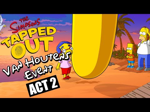 The Simpsons: Tapped Out - The Van Houtens Event | ACT 2