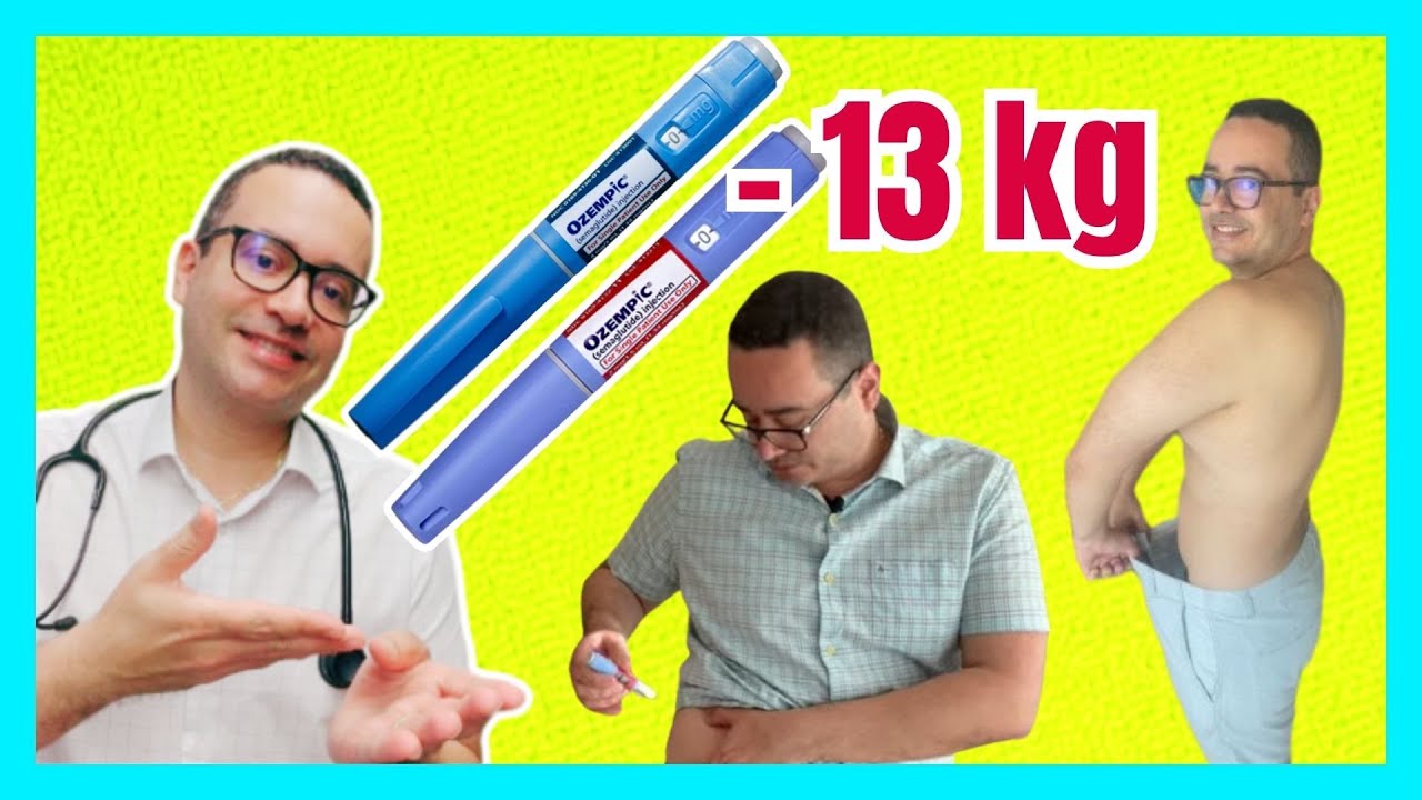 Médico virando paciente: Como perdi 13kg com Ozempic? [Ozempic antes e depois]