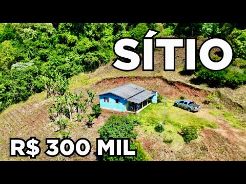 SÍTIO 13 HECTARES CASA HUMILDE RIO NATUREZA E LAVOURA R$300 MIL