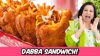 Mera New Aur Impressive Iftar Idea! Dabba Sandwiches with Chips or Fries Recipe in Urdu Hindi - RKK