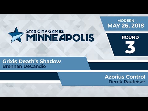 SCGMINN: Round 3 - Brennan DeCandio vs Derek Raufeiser | Modern