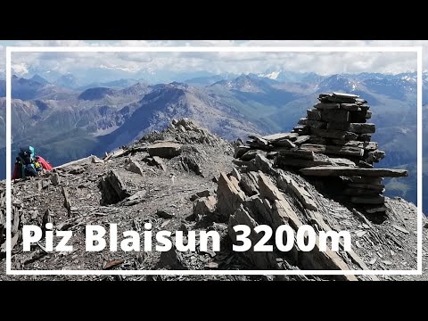 Piz Blaisun 3200m Wanderung in Graubünden