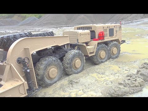 rc construction site at work