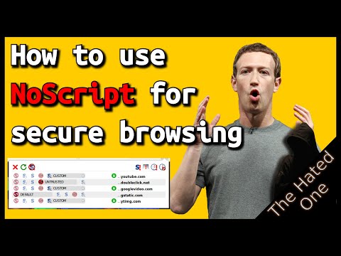 Get MAXIMUM online privacy and security with Noscript | How to use NoScript tutorial