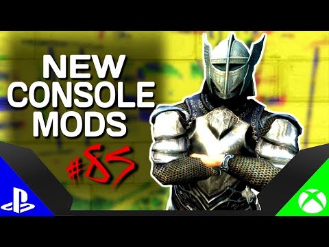 Skyrim Special Edition: ▶️5 BRAND NEW CONSOLE MODS◀️ #85 (PS4/XB1/PC)