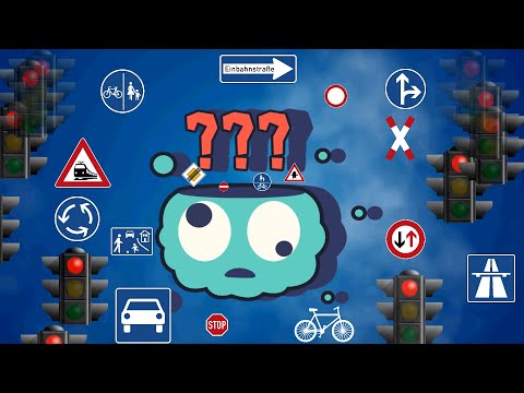 Fahrradführerschein - Verkehrszeichen, Fahrradprüfung 4 Klasse