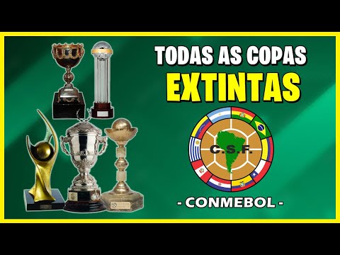 TODAS as Copas EXTINTAS que a Conmebol já Organizou