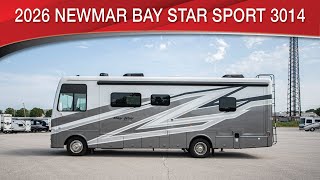 A preview image of the linked video showcasing 2026 Newmar Bay Star Sport 3014