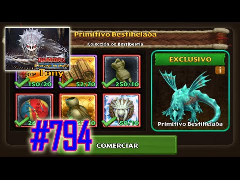 Dragones, el Resurgir de Mema "Cap. 794 - Primitivo Bestihelada y dos dragones más" por Tony