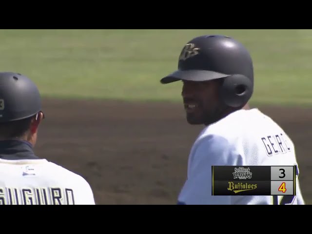 【ファーム】バファローズ・ジョージが勝ち越しタイムリー!! 2017/6/15 Bs-H(ファーム)