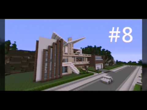 Le 10 Case Più Belle Di Minecraft. ||JERBAD TV||