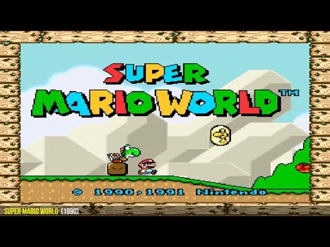 All SNES Super Nintendo Games in One Video