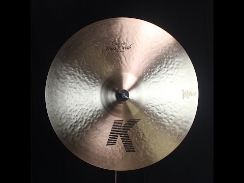 Zildjian 20" K Custom Dark Crash - 1934g (video demo) image 2