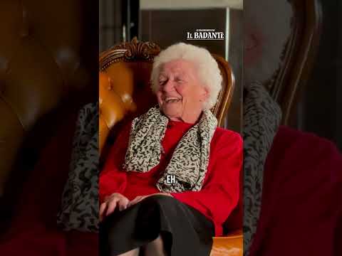 Lolita, 94 anni: “Non c’era bisogno del letto”. 💙