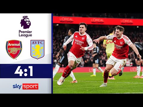 Ligaprimus Arsenal: 11-Spiele-Siegesserie! | FC Arsenal - Aston Villa | Premier League 2025/26