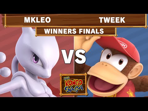 2GG Kongo Kickoff - Echo Fox | Mkleo (Mewtwo) Vs TSM | Tweek (Diddy Kong) Winners Finals - Ultimate