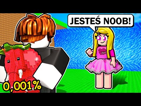 TROLLUJĘ MOJĄ DZIEWCZYNĘ UDAJĄC NOOBA w ESCAPE TSUNAMI FOR BRAINROTS w Roblox...