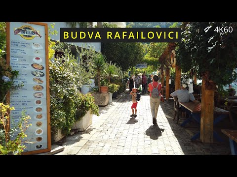 🌞Rafailovići🌴Budva🏖️Montenegro🇲🇪2023🚶🏻‍♂️Walking tour📷4K60