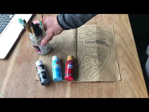 NW Coast Native Art - Formline Drawing Project