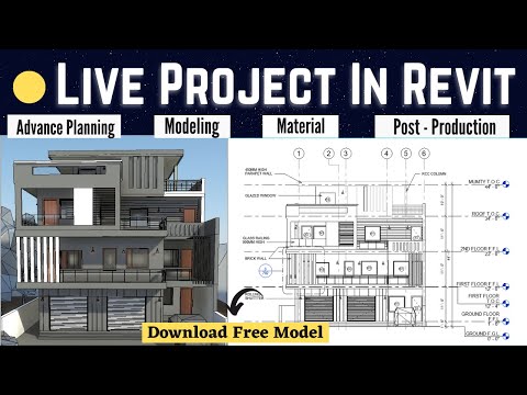 Duplex House Modelling in Revit Architecture