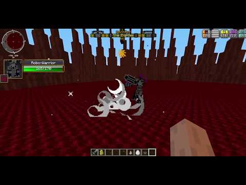 Minecraft Mob Battle: MechBot vs Robo-Warrior