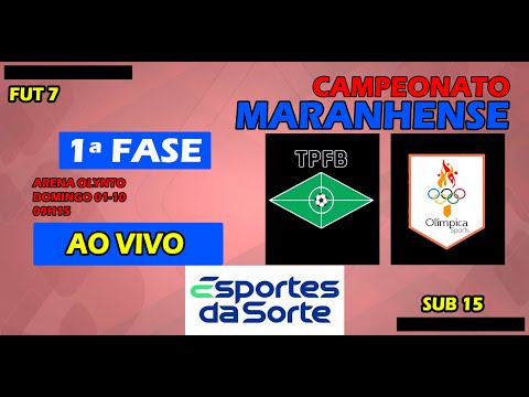 TPFB X OLIMPICA - FUT 7 SUB 15 CAMPEONATO MARANHENSE 2023