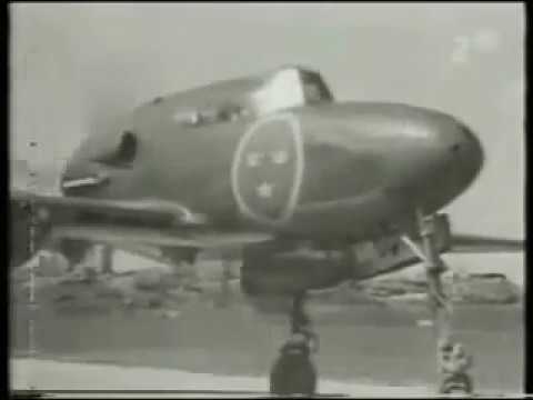 SAAB J-21 and J-21R Test Flight