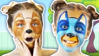 Cat and Dog Face Paint for Kids! We Love Face Paint