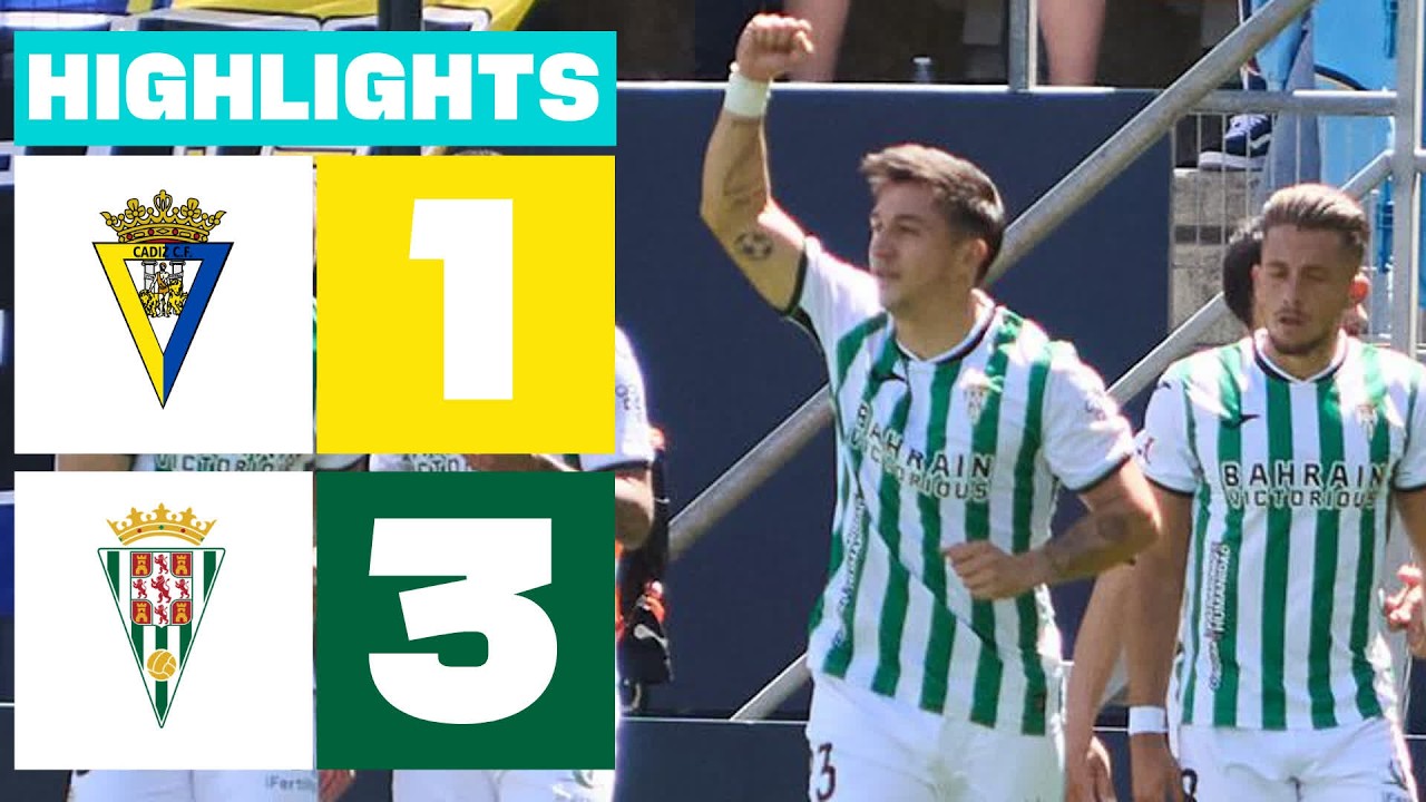 Cádiz vs Córdoba Highlights