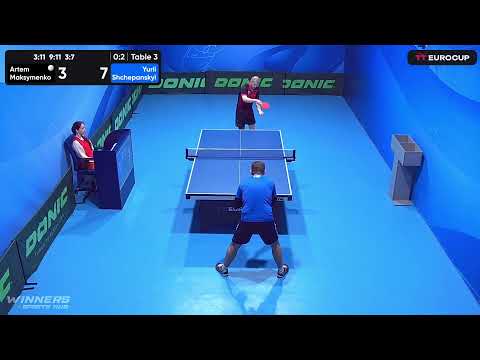 20:05 Artem Maksymenko 0-3 Yurii Shchepanskyi 23.04.2023 TT Euro.Cup Ukraine Star. Table 3